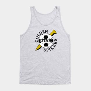 Defunct Utah Golden Spikers Soccer Tank Top